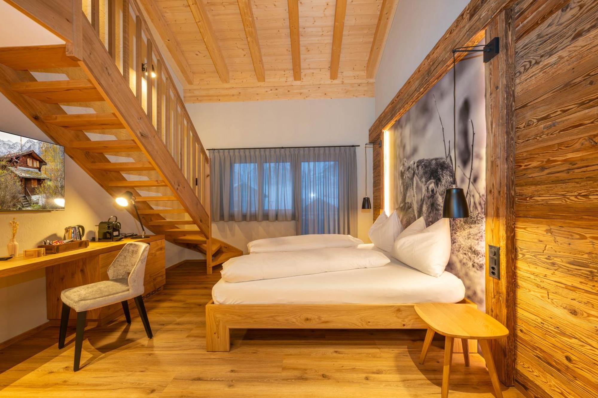 Mountain Lodge Grächen Buitenkant foto