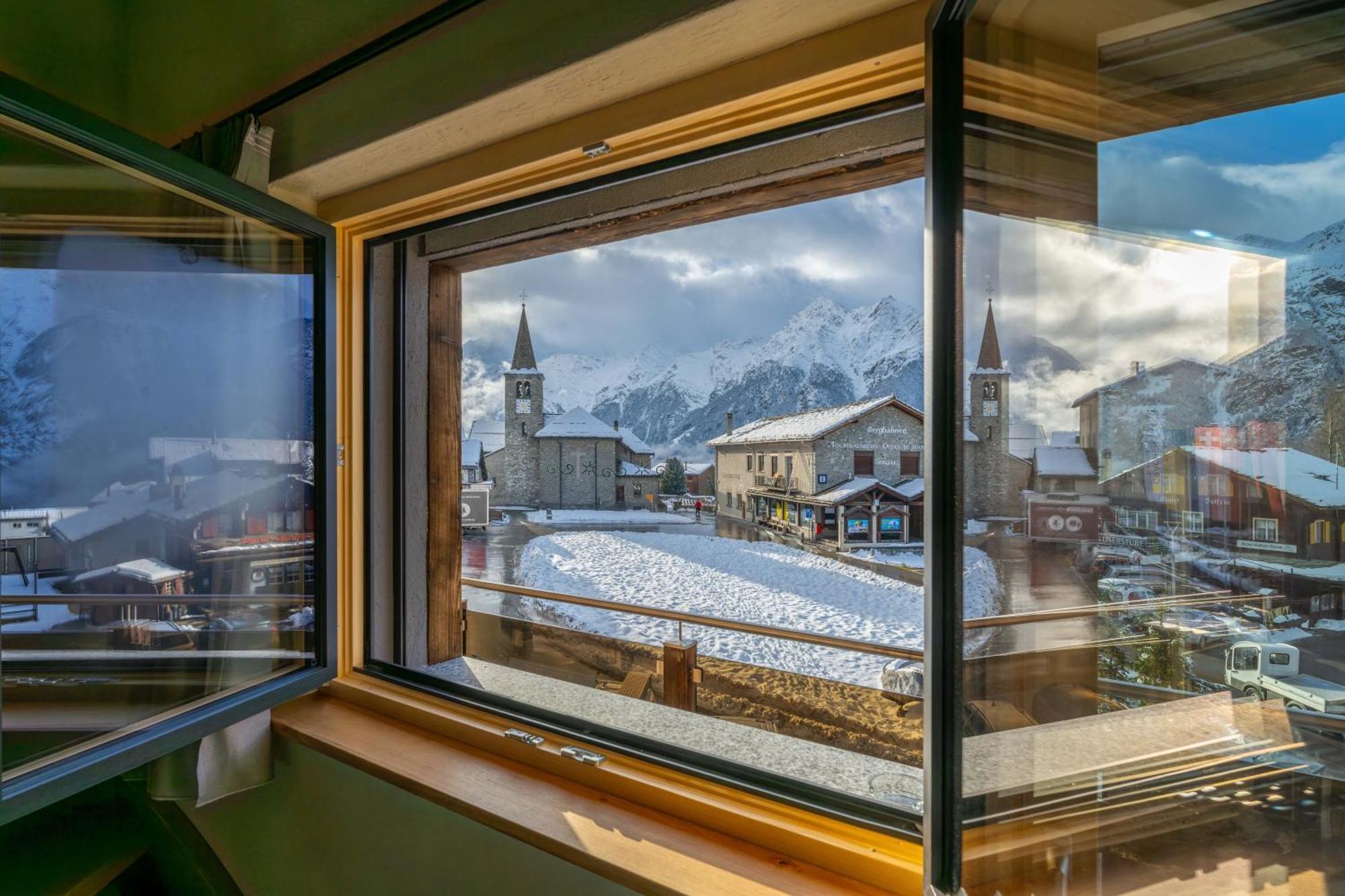 Mountain Lodge Grächen Buitenkant foto